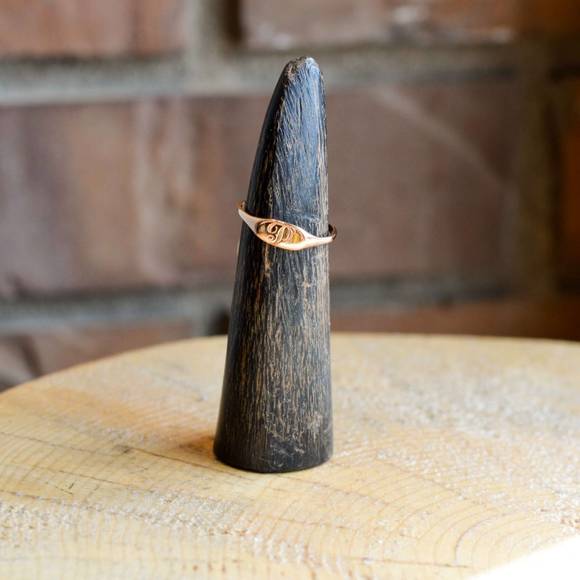 ARIEL GORDON Jewelry - NEW ARIEL GORDON women's petite p signet ring in rose gold